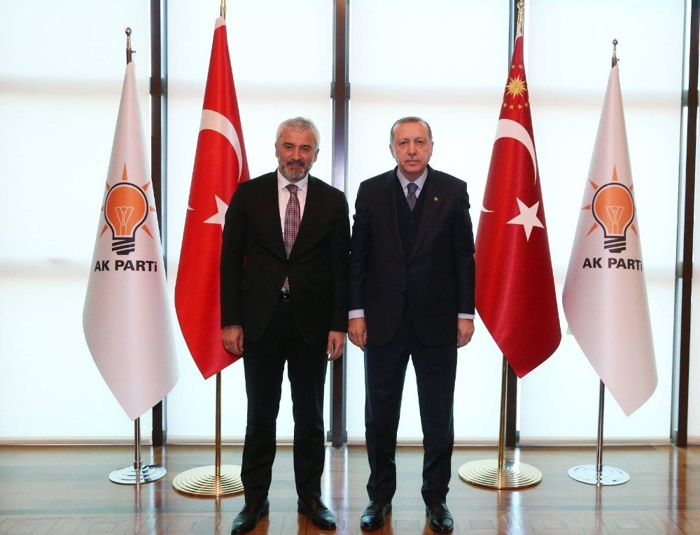 Enver Yılmaz, Cumhurbaşkanı Erdoğan ile görüştü