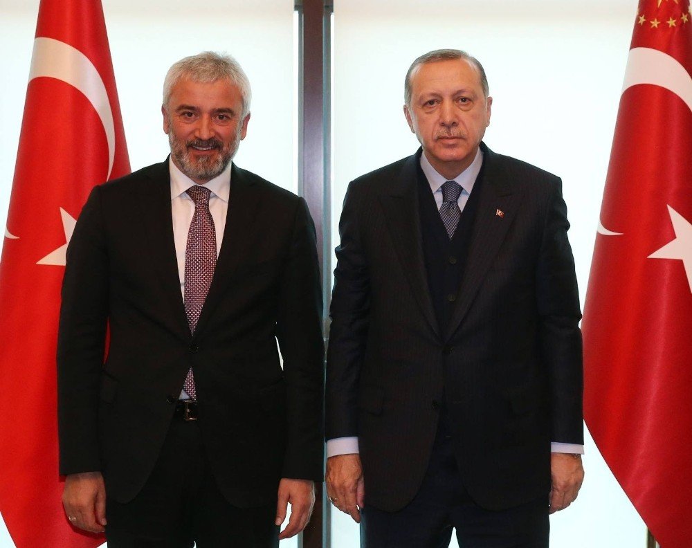 Enver Yılmaz, Cumhurbaşkanı Erdoğan ile görüştü