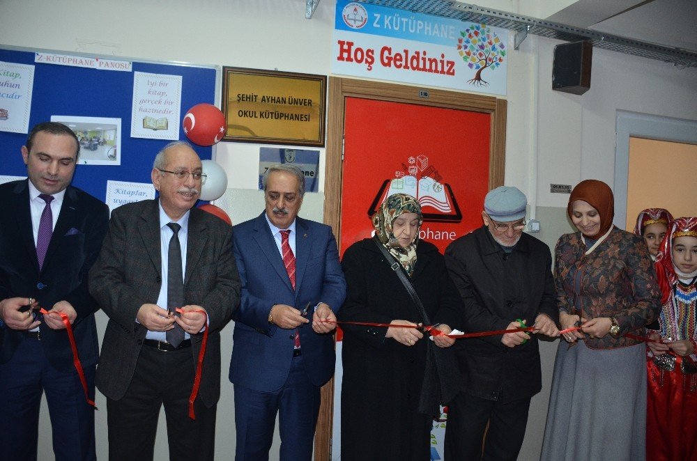 Türk Tarih Kurumu Başkanı Turan, Şehit Ayhan Ünver Kütüphanesi’ni açtı