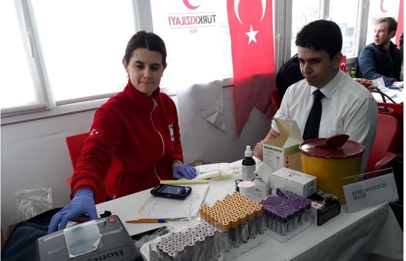 Pınarhisar’da kan bağışı kampanyası
