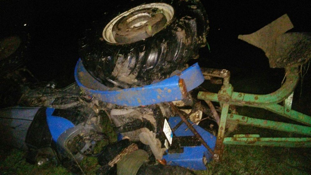 Saruhanlı’da traktör kazası: 1 ölü