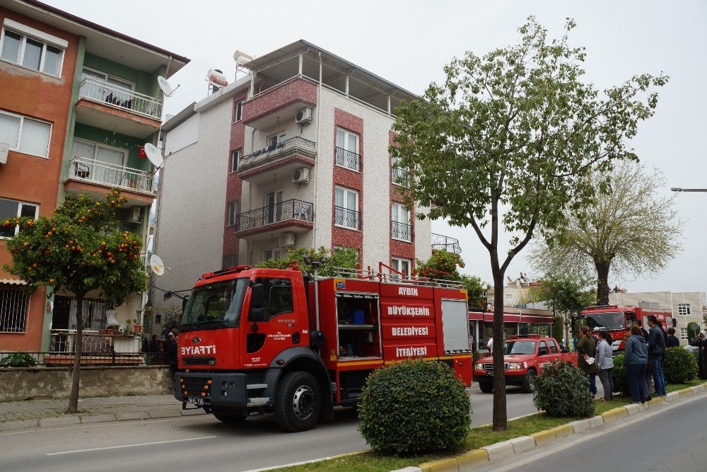 Aydın’da yangın, dumandan etkilenen 7 kişi hastaneye kaldırıldı