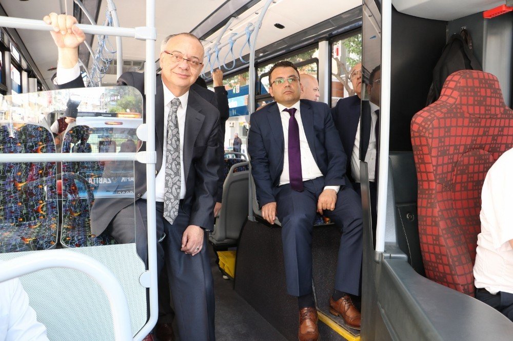 Elektrikli otobüsler Manisa’nın trafiğini rahatlatacak