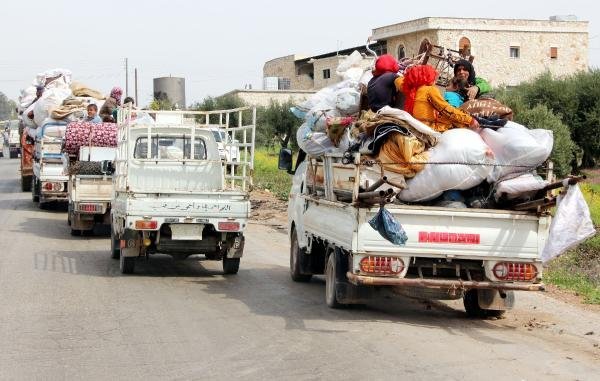 Afrin'e dönüşe el yapımı patlayıcı engeli