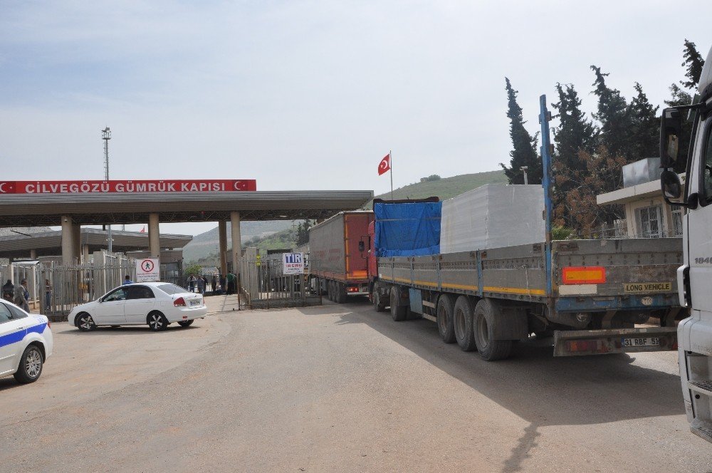 Suriye’ye motorin ve mermer taşı ihracatı