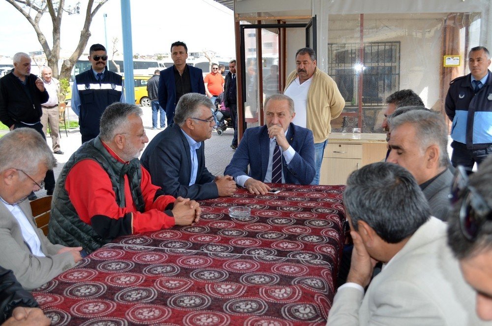 Başkan Atabay’dan Şoförler Odasının Başkan Adaylarına nezaket ziyareti