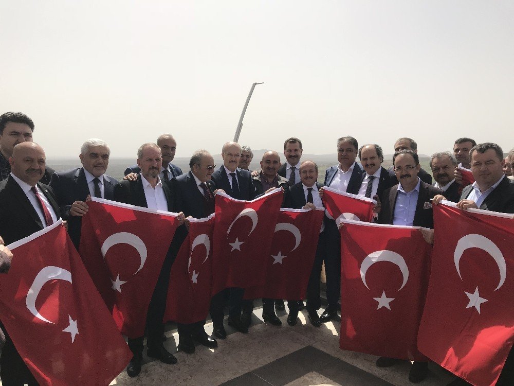 AK Parti Çorum teşkilatlarından Kilis çıkarması