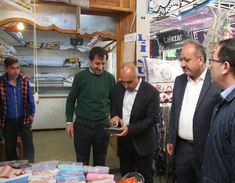 Kastamonu Belediye Başkanı Tahsin Babaş destek için Kilis’te