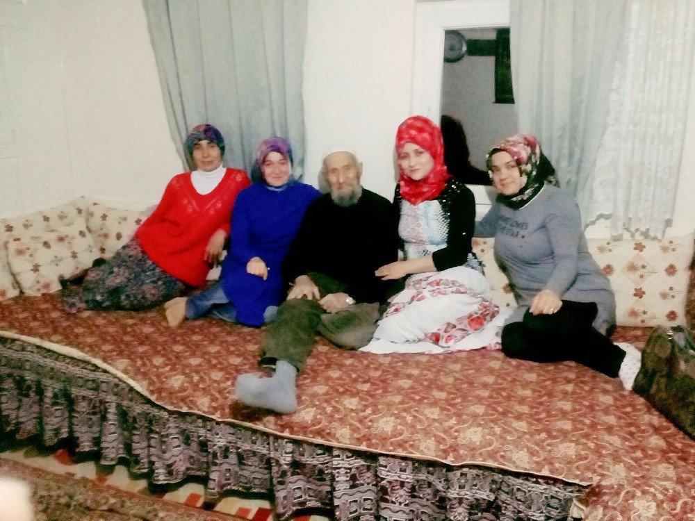 Hanönü AK Parti Kadın Kolları Kore Gazisini ziyaret etti
