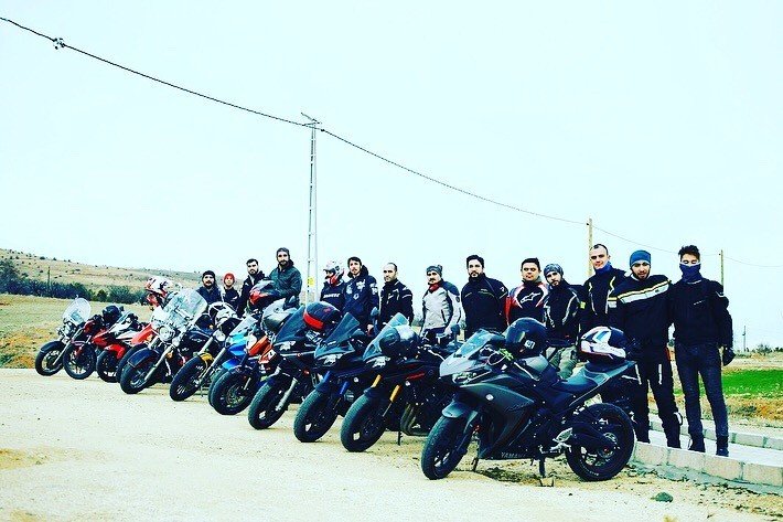 Motosikletçiler ’Zeytin Dalına destek için yola çıktı