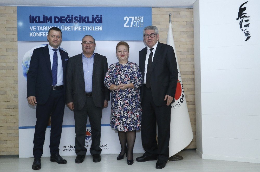 Mersin’de iklim değişikliğinin tarımsal üretime etkileri tartışıldı