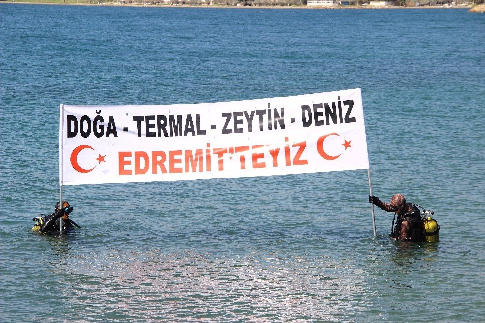 Yeni slogan"Doğa, Termal, Zeytin, Deniz. Edremit’teyiz."