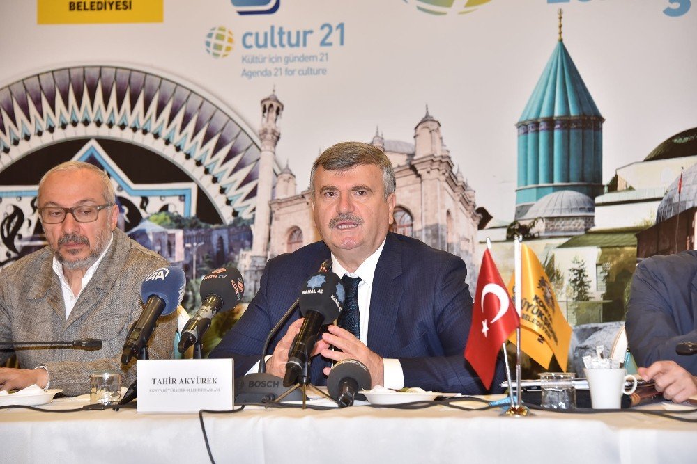 “Dünya Kültür Pilot Şehri Konya” toplantısı yapıldı