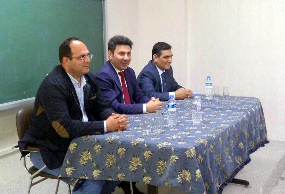 Rektör Karacoşkun Hacı Mehmet Koçarslan Anadolu Lisesi öğrencileriyle bir araya geldi