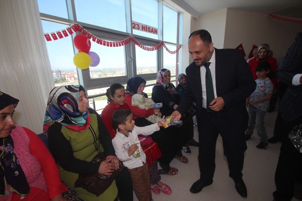 Beyşehir’de 23 Nisan’da hasta çocuklara ziyaret