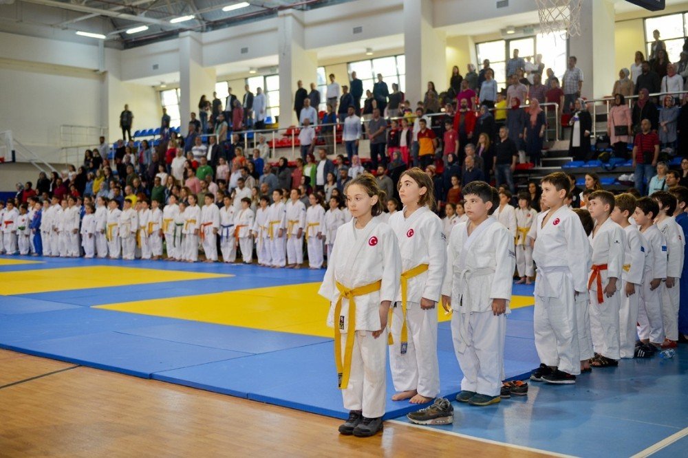 Minik judocular Maltepe’de buluştu
