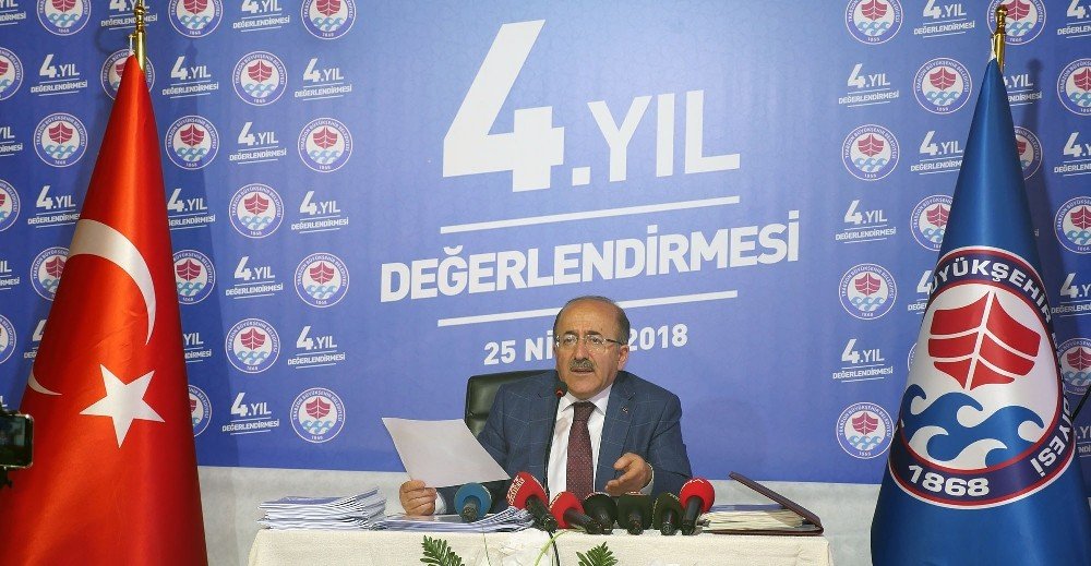 Başkan Gümrükçüoğlu 4 yılını değerlendirdi