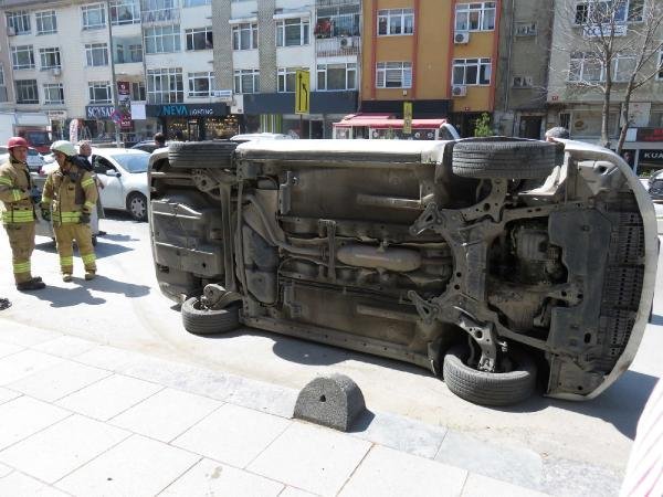Kadıköy'de trafik kazası