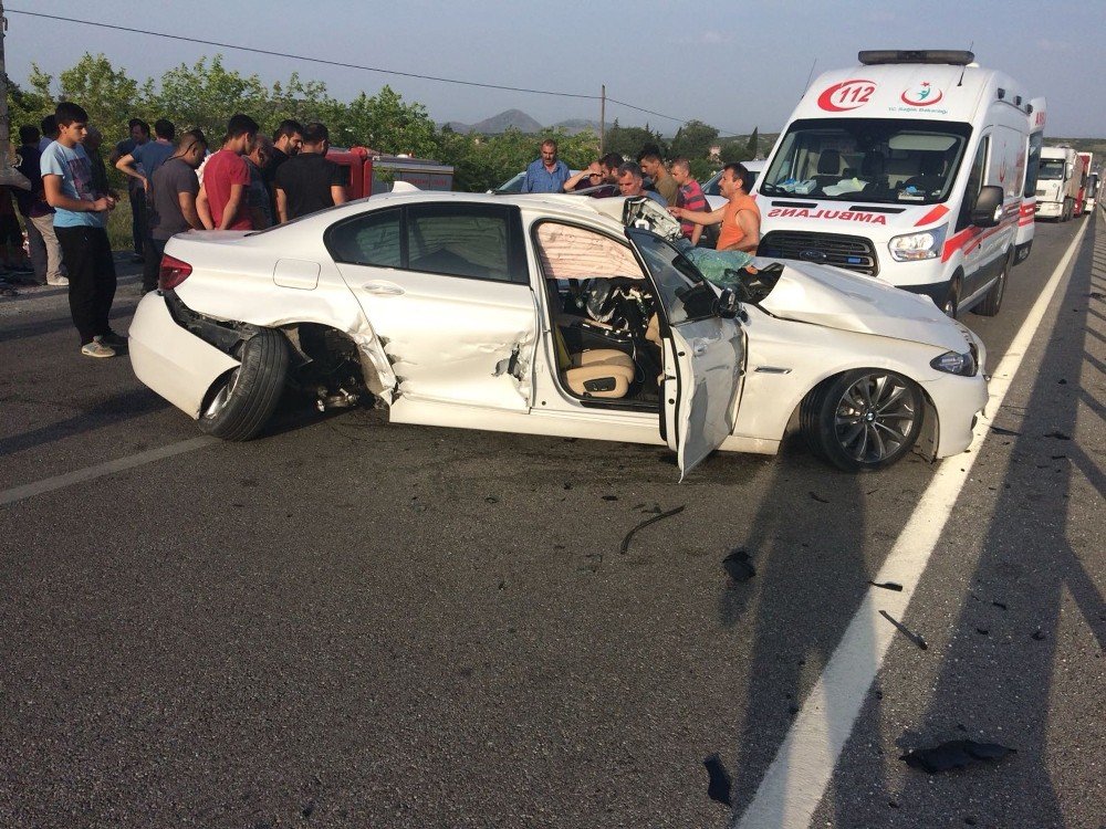 Kula’da trafik kazası: 1 ölü, 3 yaralı