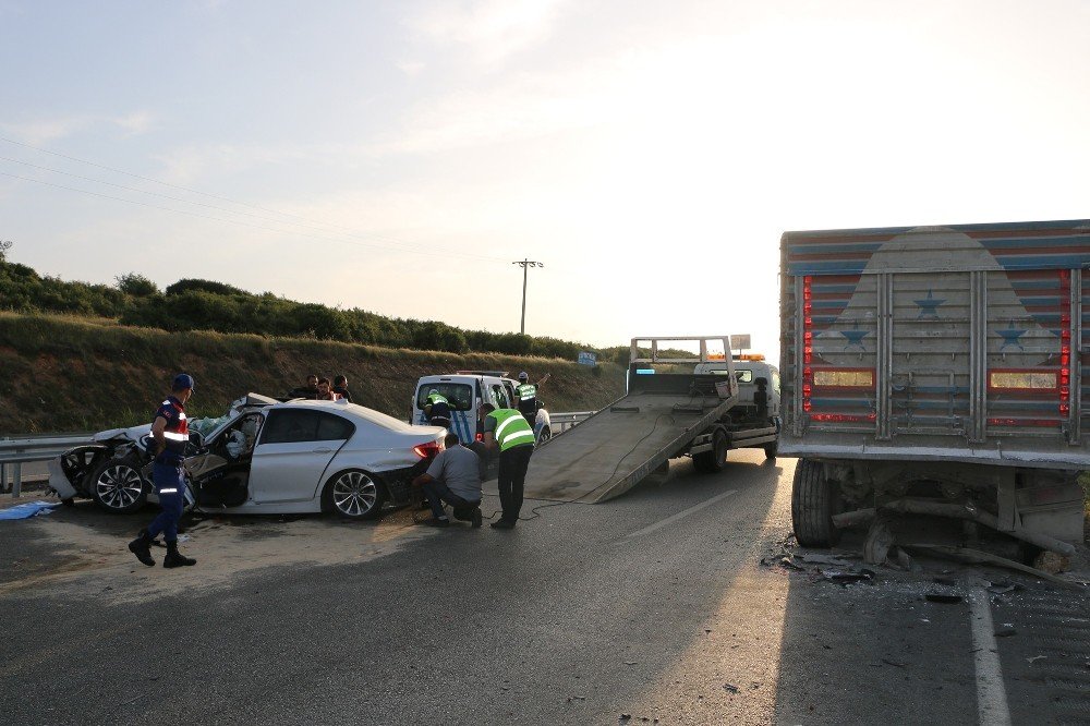 Kula’da trafik kazası: 1 ölü, 3 yaralı
