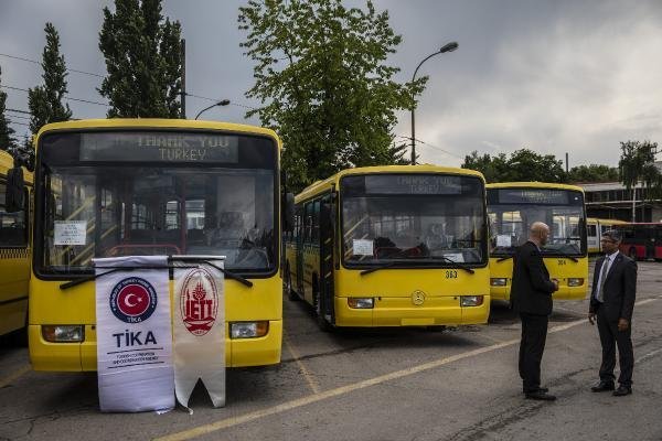 Bosna Hersek'in toplu ulaşımına Türkiye desteği sürüyor