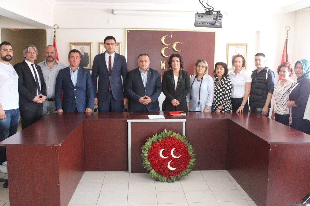 MHP Ankara 1. Bölge milletvekili adayları Polatlı da tanıtıldı