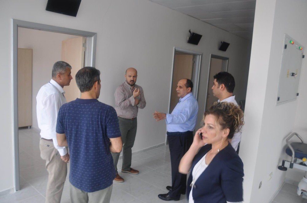 Sağlık Müdürü Ahmet Özer sağlık tesislerini ziyaret etti