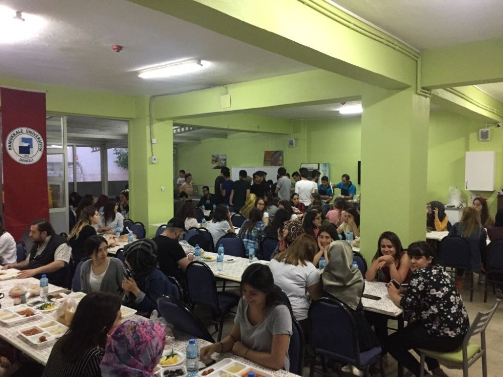 Kale MYO öğrenci ve personeli iftar yemeğinde bir araya geldi