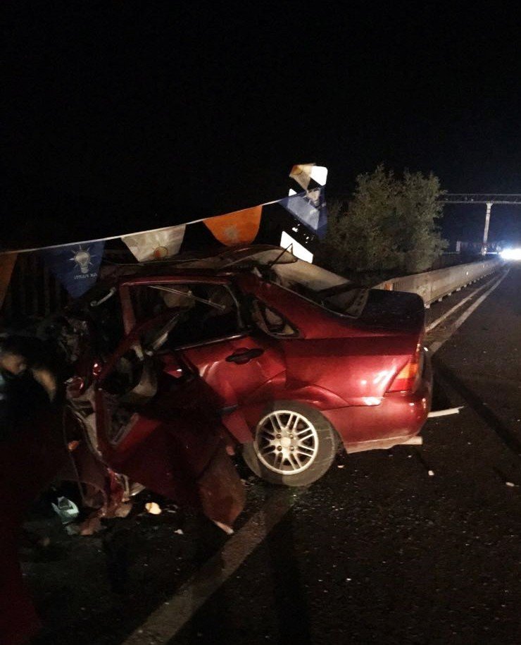Adana’da trafik kazası: 2 yaralı