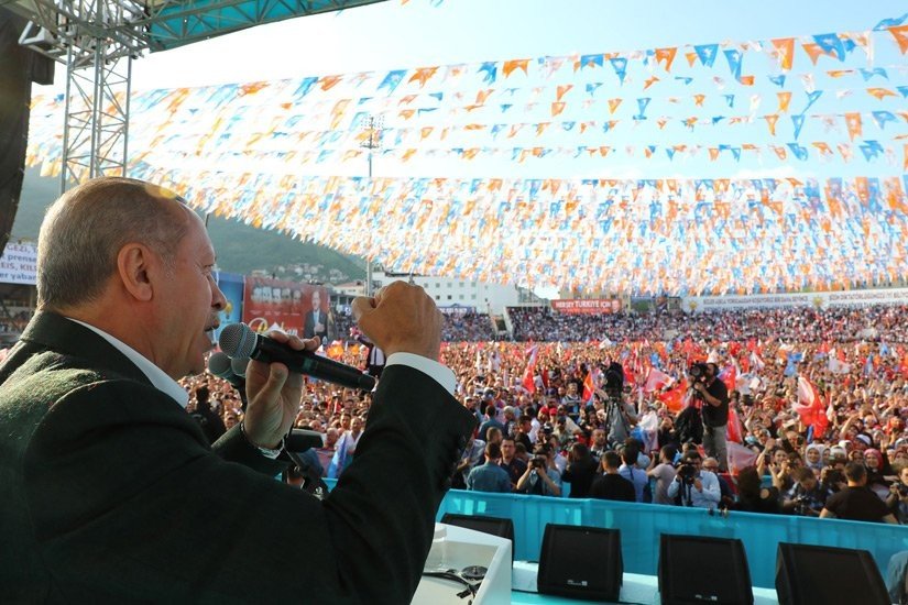 Yılmaz: "Cumhurbaşkanı Erdoğan’ın Ordu mitingine 50 bin kişi katıldı"