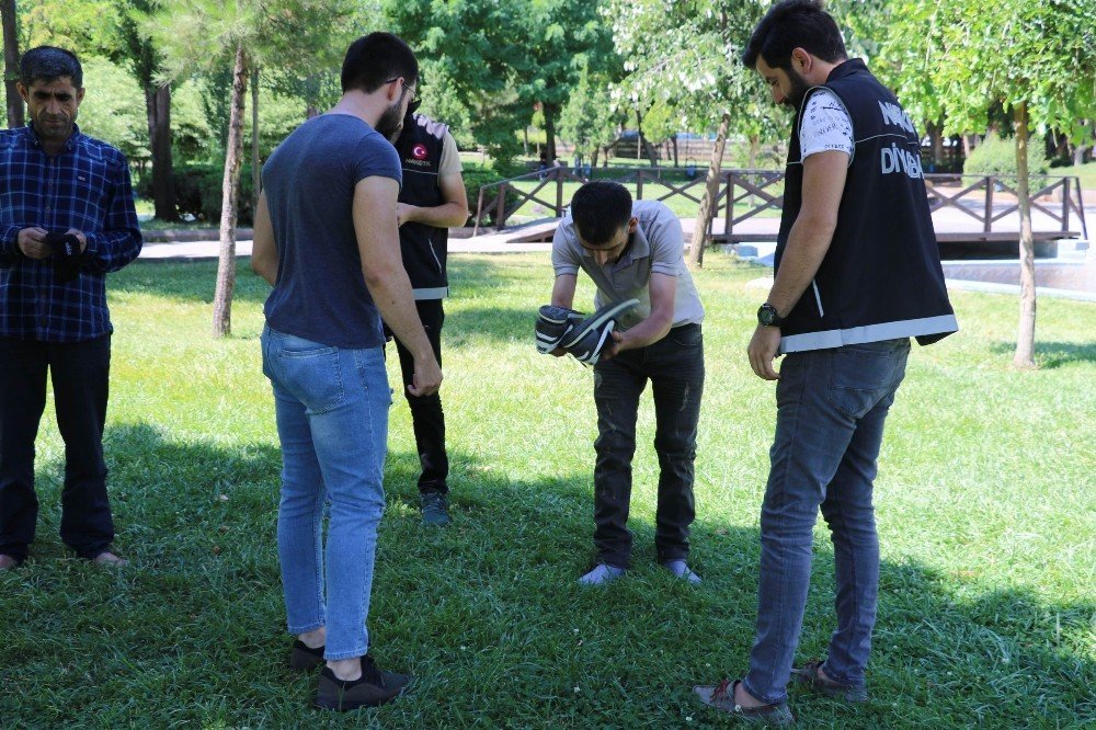 Diyarbakır’da 500 polisle parklarda huzur uygulaması