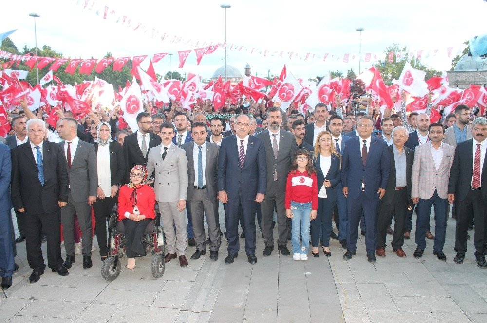 MHP Konyalılarla bayramlaştı