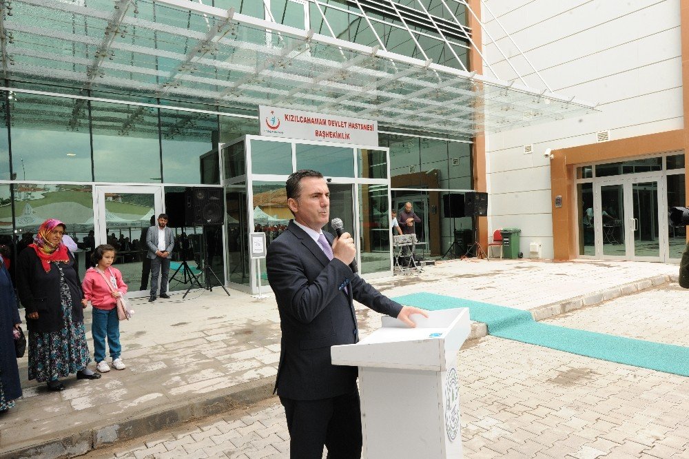 Kızılcahamam Devlet Hastanesi yeni binasında