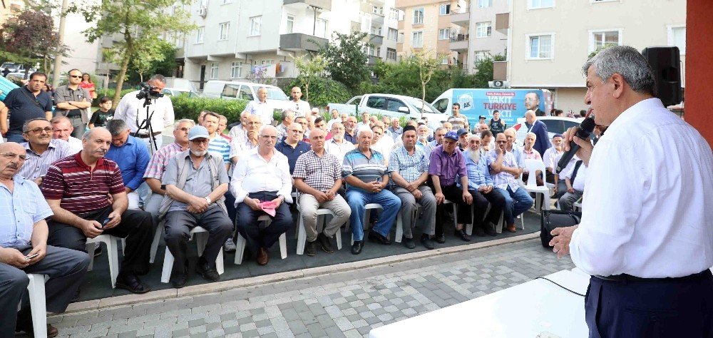 Başkan Karaosmanoğu, vatandaşlarla buluştu