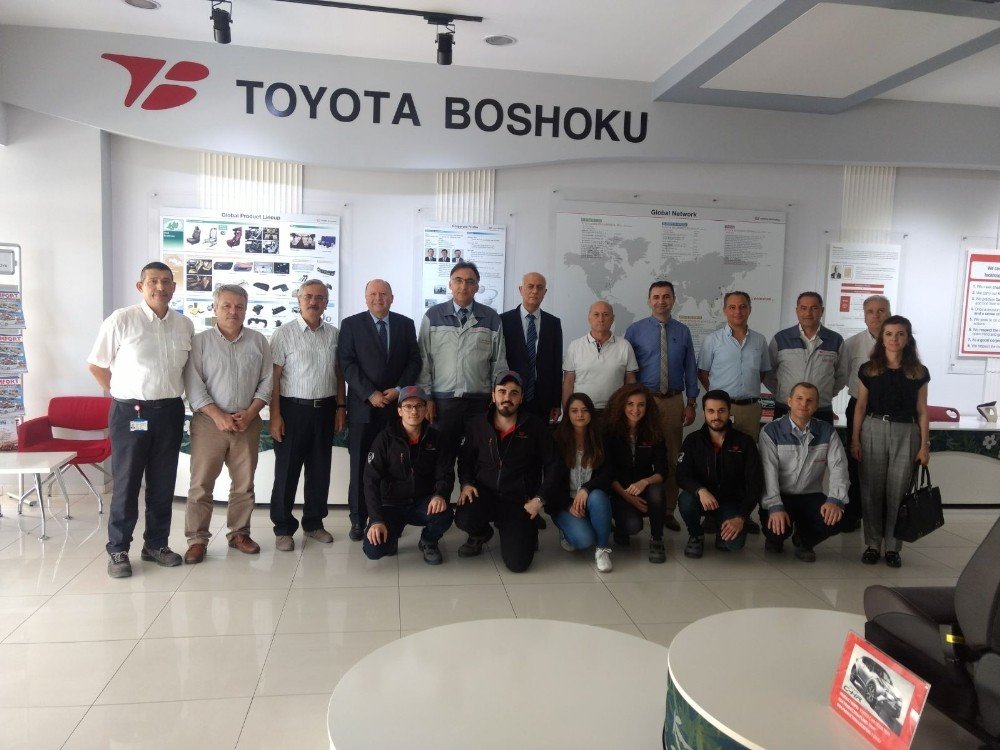 Sakarya Üniversitesi ile Toyota Boshoku arasında işbirliği