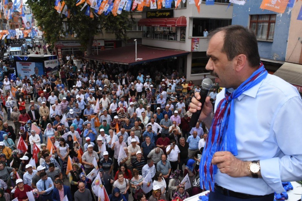 Trabzon AK Parti Milletvekili Balta dur durak bilmiyor