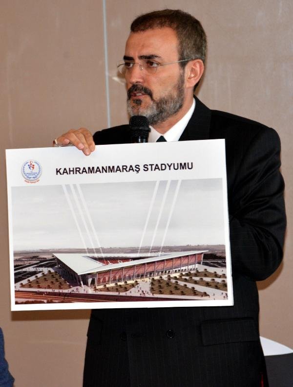 Türkiye'nin ilk 'multifonksiyonel' stadyumu Kahramanmaraş'a yapılacak