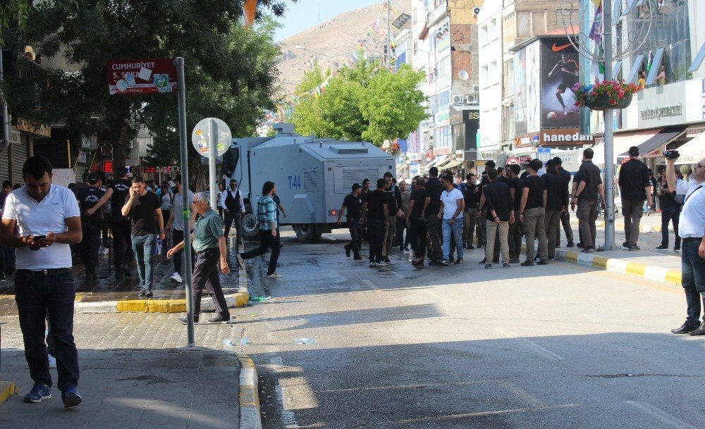 Van’da HDP mitingi sonrası gerginlik