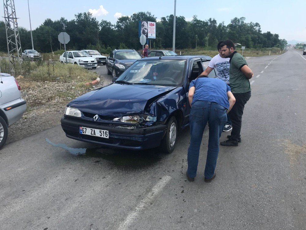 Zonguldak’ta patpat kazası; 1 yaralı