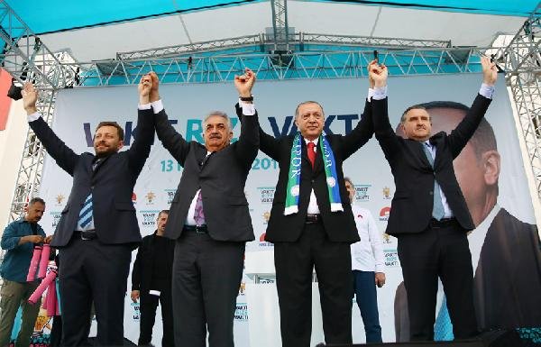 Erdoğan ve AK Parti'ye en yüksek destek Doğu Karadeniz'den