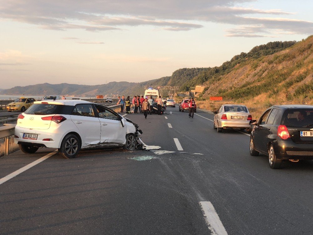 Alaplı’da trafik kazası: 5 yaralı