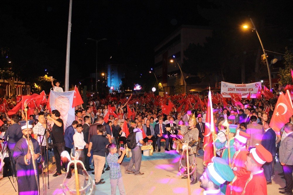 Çankırı’da 15 Temmuz Demokrasi ve Milli Beraberlik Günü