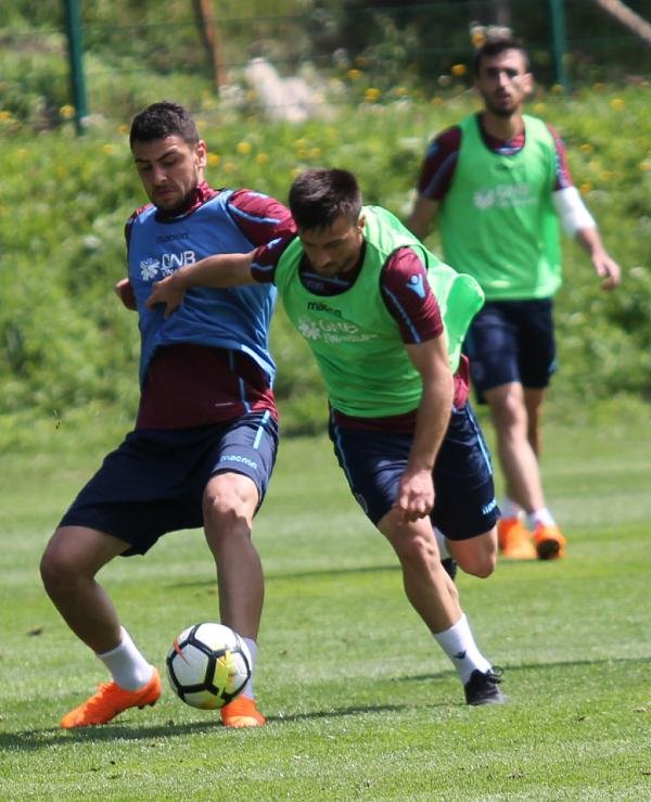 Trabzonspor’da Sosa takımla çalışmalara başladı