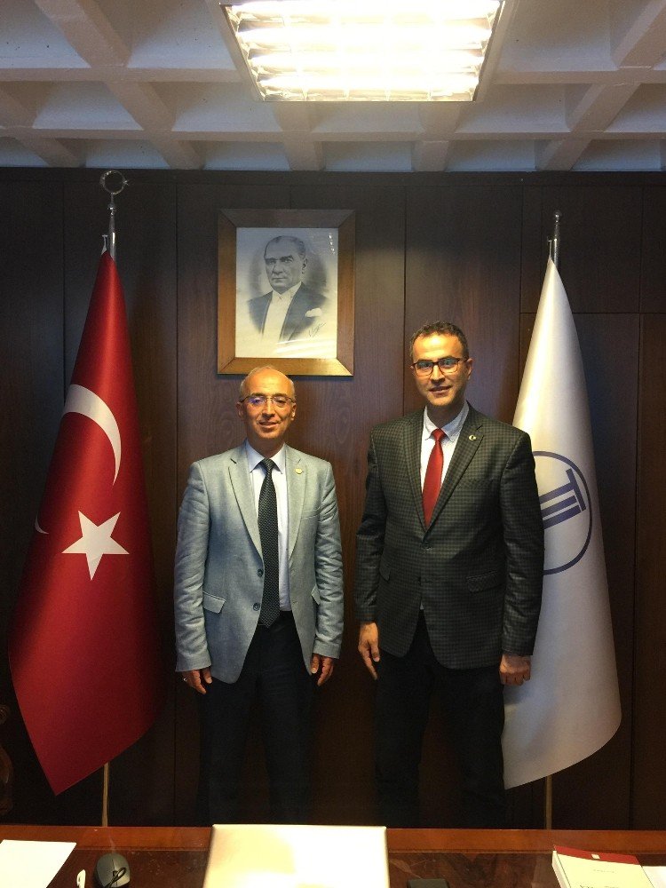 Anadolu TÖMER’den TDK yeni başkanına ziyaret