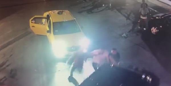 UBER Sürücüsüne saldırı kamerada