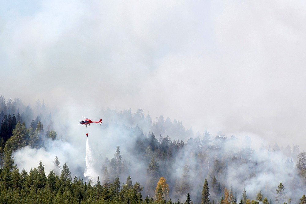İsveç’te orman yangınları kontrol altına alınamıyor