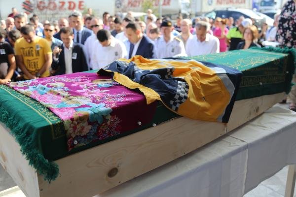 Kazada ölen 112 çalışanı Tuğba’ya hüzünlü tören