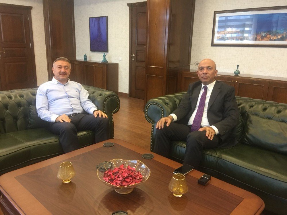 AK Parti’li Özkan’dan Emniyet Müdürü Şahne’ye ziyaret