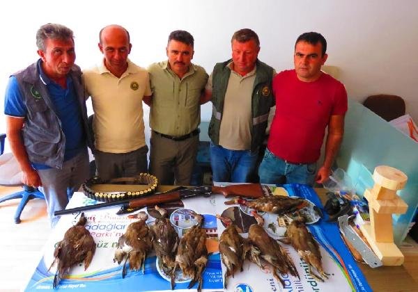 Kuş cennetinde kaçak avcıya 10 bin lira para cezası