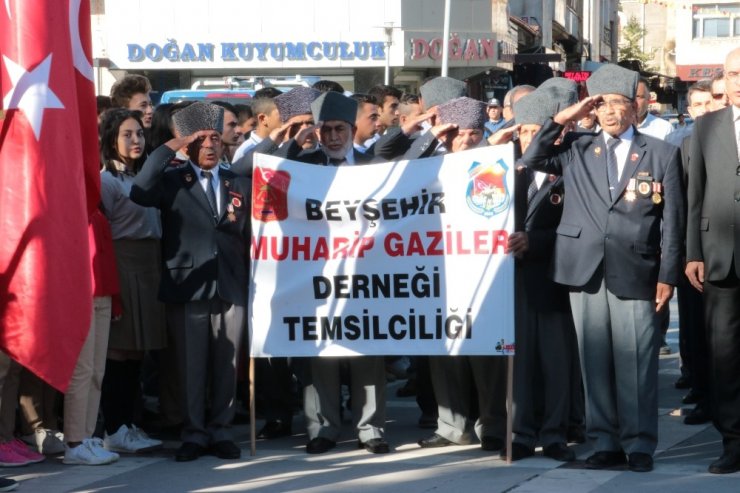 Beyşehir’de Gaziler Günü anma programı